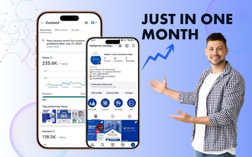 Social Media Growth for a Hospital